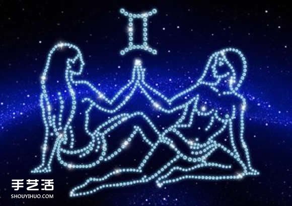 折紙雙子座天文符號(hào)圖解 手工雙子座符號(hào)的折法 -  rpnrmr.com