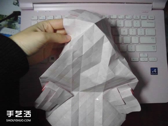 接吻魚愛心折紙圖解 超復(fù)雜桃心的折法過程 -  rpnrmr.com