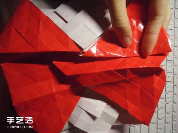 接吻魚愛心折紙圖解 超復(fù)雜桃心的折法過程 -  rpnrmr.com