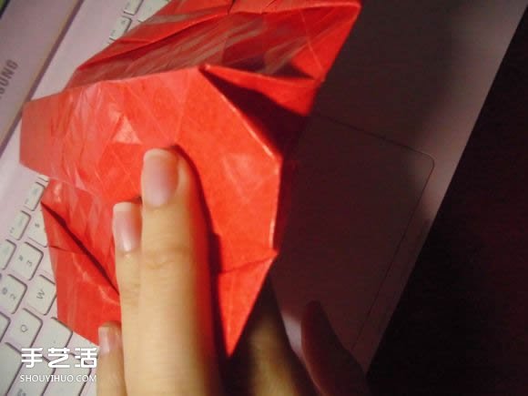 接吻魚愛心折紙圖解 超復(fù)雜桃心的折法過程 -  rpnrmr.com