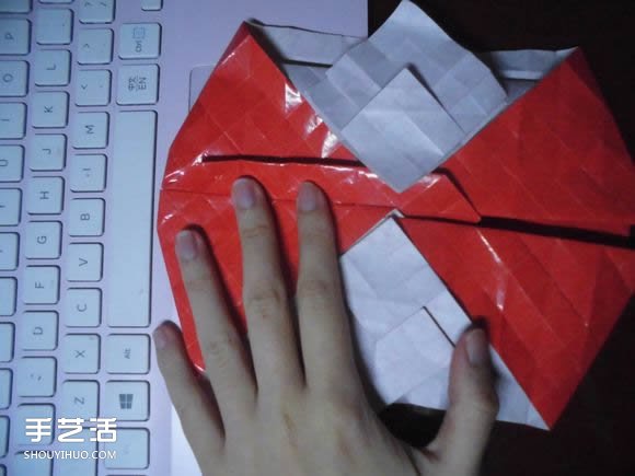 接吻魚愛心折紙圖解 超復(fù)雜桃心的折法過程 -  rpnrmr.com