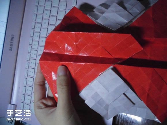 接吻魚愛心折紙圖解 超復(fù)雜桃心的折法過程 -  rpnrmr.com