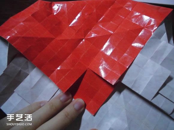 接吻魚愛心折紙圖解 超復(fù)雜桃心的折法過程 -  rpnrmr.com