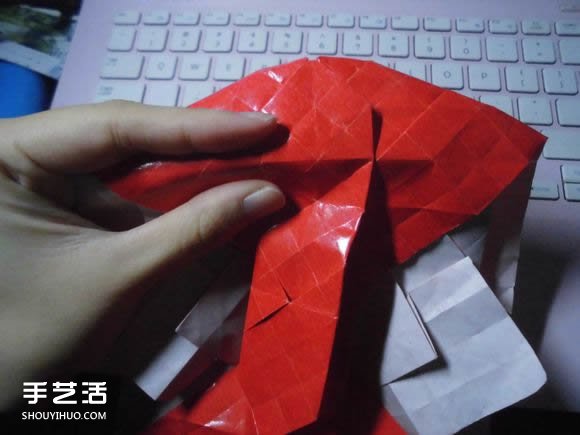 接吻魚愛心折紙圖解 超復(fù)雜桃心的折法過程 -  rpnrmr.com