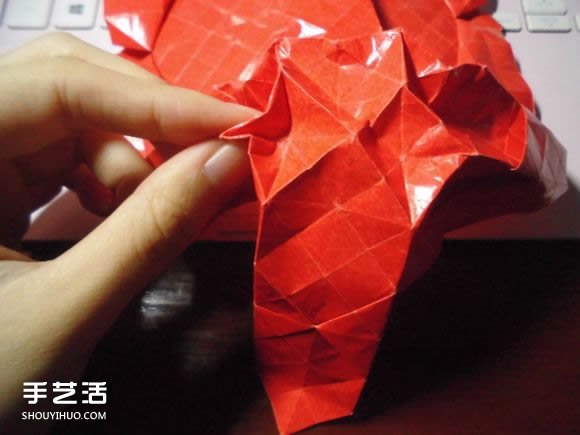 接吻魚愛心折紙圖解 超復(fù)雜桃心的折法過程 -  rpnrmr.com