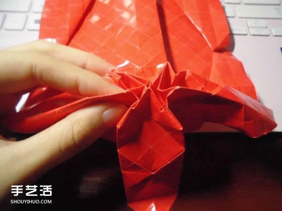 接吻魚愛心折紙圖解 超復(fù)雜桃心的折法過程 -  rpnrmr.com