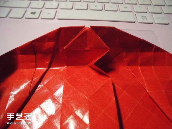 接吻魚愛心折紙圖解 超復(fù)雜桃心的折法過程 -  rpnrmr.com
