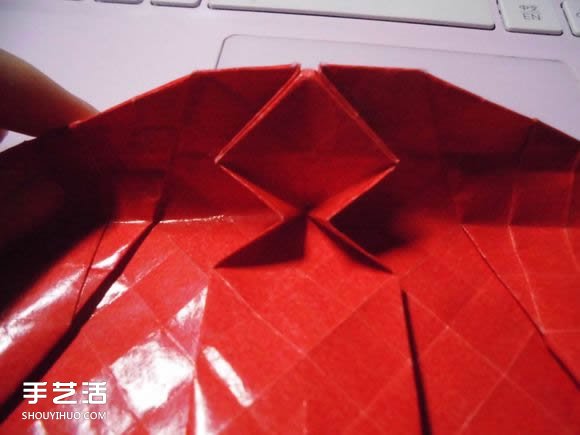 接吻魚愛心折紙圖解 超復(fù)雜桃心的折法過程 -  rpnrmr.com