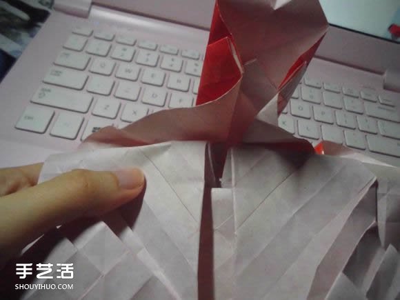 接吻魚愛心折紙圖解 超復(fù)雜桃心的折法過程 -  rpnrmr.com