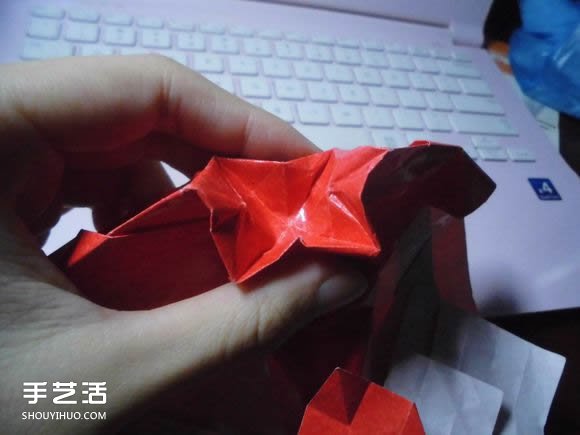 接吻魚愛心折紙圖解 超復(fù)雜桃心的折法過程 -  rpnrmr.com