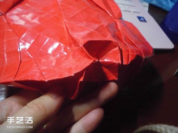 接吻魚愛心折紙圖解 超復(fù)雜桃心的折法過程 -  rpnrmr.com