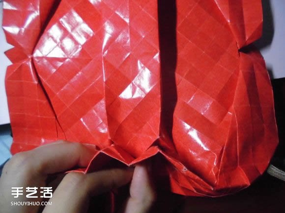 接吻魚愛心折紙圖解 超復(fù)雜桃心的折法過程 -  rpnrmr.com