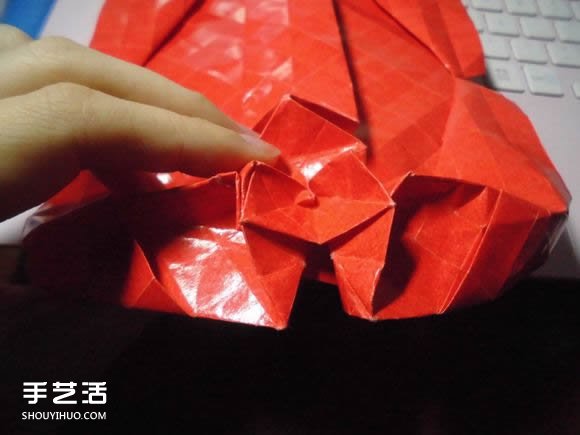 接吻魚愛心折紙圖解 超復(fù)雜桃心的折法過程 -  rpnrmr.com