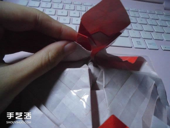 接吻魚愛心折紙圖解 超復(fù)雜桃心的折法過程 -  rpnrmr.com