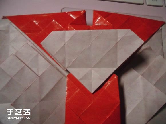 接吻魚愛心折紙圖解 超復(fù)雜桃心的折法過程 -  rpnrmr.com