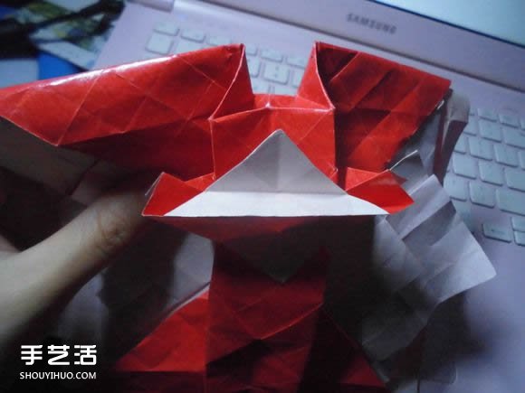 接吻魚愛心折紙圖解 超復(fù)雜桃心的折法過程 -  rpnrmr.com