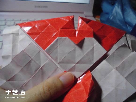 接吻魚愛心折紙圖解 超復(fù)雜桃心的折法過程 -  rpnrmr.com