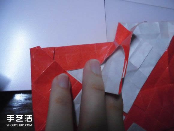 接吻魚愛心折紙圖解 超復(fù)雜桃心的折法過程 -  rpnrmr.com