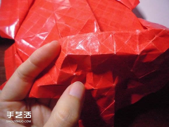 接吻魚愛心折紙圖解 超復(fù)雜桃心的折法過程 -  rpnrmr.com