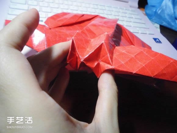 接吻魚愛心折紙圖解 超復(fù)雜桃心的折法過程 -  rpnrmr.com