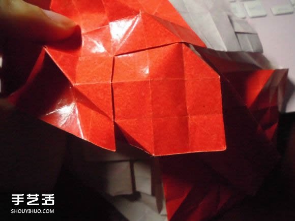接吻魚愛心折紙圖解 超復(fù)雜桃心的折法過程 -  rpnrmr.com