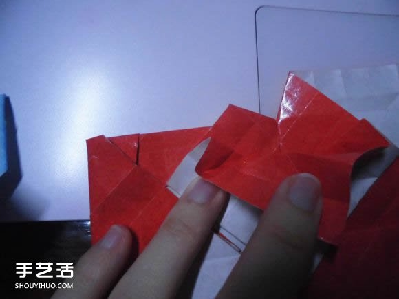 接吻魚愛心折紙圖解 超復(fù)雜桃心的折法過程 -  rpnrmr.com