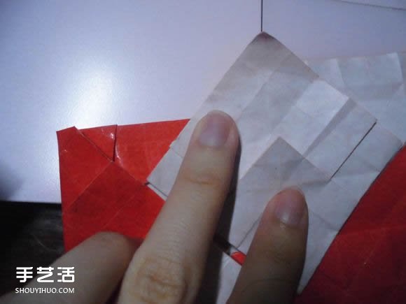 接吻魚愛心折紙圖解 超復(fù)雜桃心的折法過程 -  rpnrmr.com