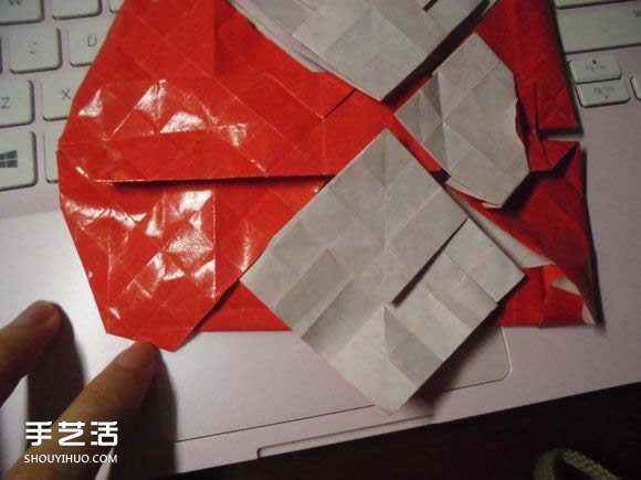 接吻魚愛心折紙圖解 超復(fù)雜桃心的折法過程 -  rpnrmr.com