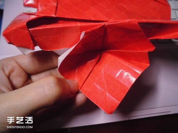 接吻魚愛心折紙圖解 超復(fù)雜桃心的折法過程 -  rpnrmr.com