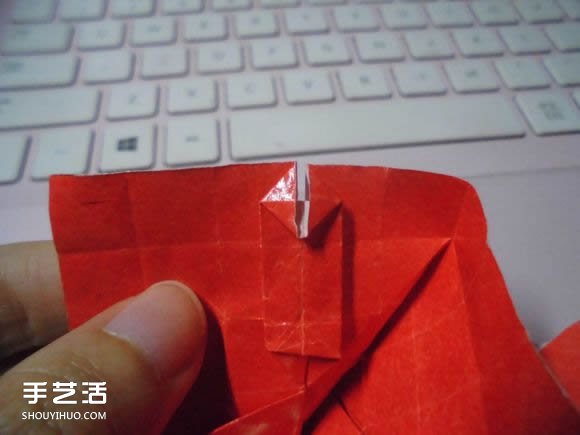 接吻魚愛心折紙圖解 超復(fù)雜桃心的折法過程 -  rpnrmr.com