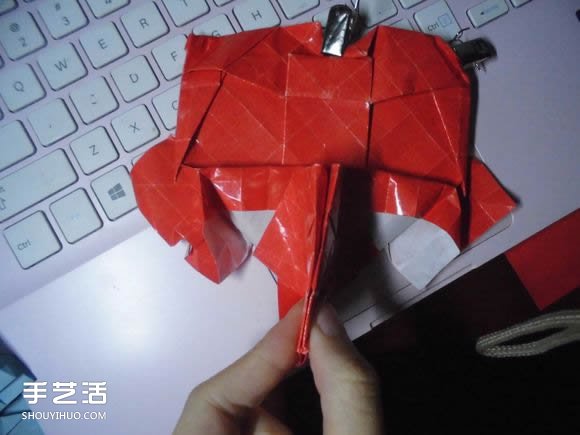 接吻魚愛心折紙圖解 超復(fù)雜桃心的折法過程 -  rpnrmr.com