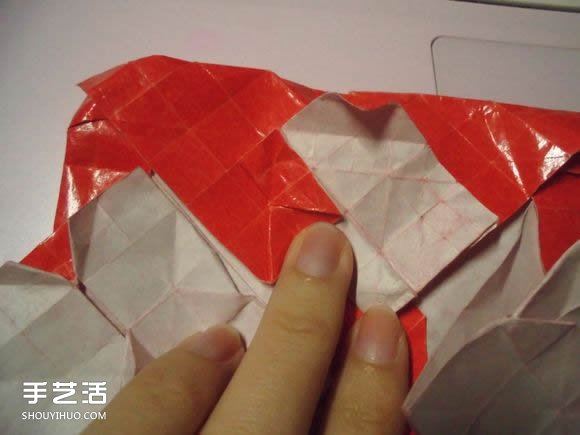 接吻魚愛心折紙圖解 超復(fù)雜桃心的折法過程 -  rpnrmr.com