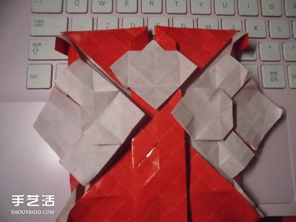 接吻魚愛心折紙圖解 超復(fù)雜桃心的折法過程 -  rpnrmr.com