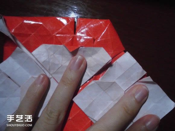 接吻魚愛心折紙圖解 超復(fù)雜桃心的折法過程 -  rpnrmr.com