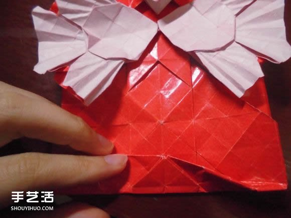 接吻魚愛心折紙圖解 超復(fù)雜桃心的折法過程 -  rpnrmr.com