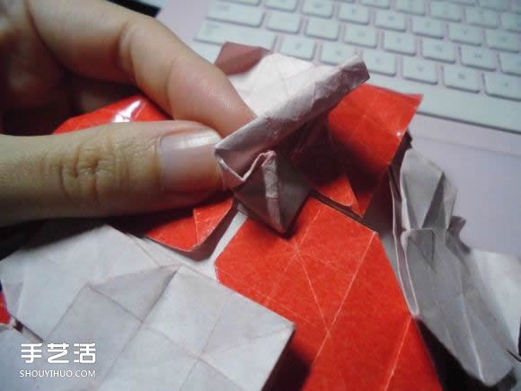 接吻魚愛心折紙圖解 超復(fù)雜桃心的折法過程 -  rpnrmr.com