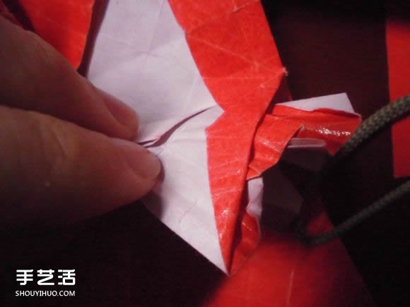 接吻魚愛心折紙圖解 超復(fù)雜桃心的折法過程 -  rpnrmr.com