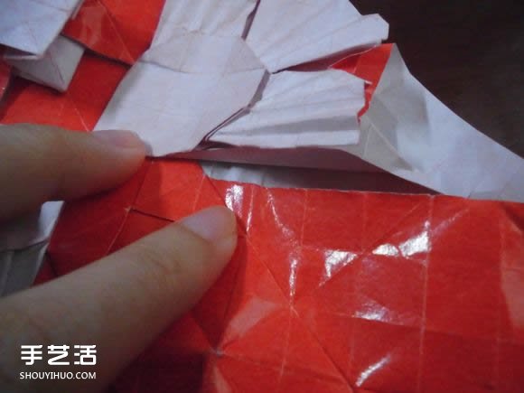 接吻魚愛心折紙圖解 超復(fù)雜桃心的折法過程 -  rpnrmr.com