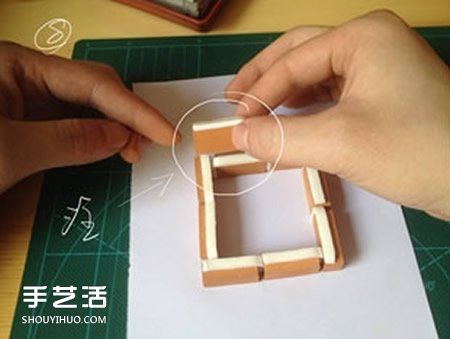 陶土小紅磚手工制作花盆 迷你方形花盆DIY教程 -  rpnrmr.com