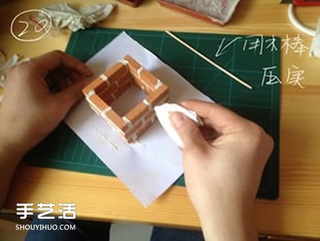 陶土小紅磚手工制作花盆 迷你方形花盆DIY教程 -  rpnrmr.com