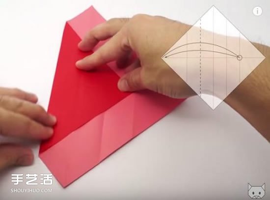 帶愛(ài)心信封的折法圖片 心形信紙情書的折法圖解 -  rpnrmr.com