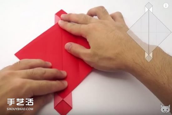 帶愛(ài)心信封的折法圖片 心形信紙情書的折法圖解 -  rpnrmr.com