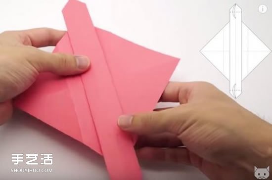 帶愛(ài)心信封的折法圖片 心形信紙情書的折法圖解 -  rpnrmr.com