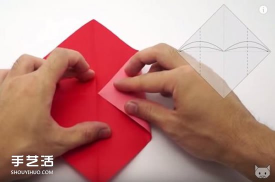 帶愛(ài)心信封的折法圖片 心形信紙情書的折法圖解 -  rpnrmr.com