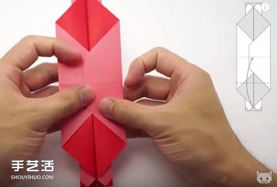 帶愛(ài)心信封的折法圖片 心形信紙情書的折法圖解 -  rpnrmr.com