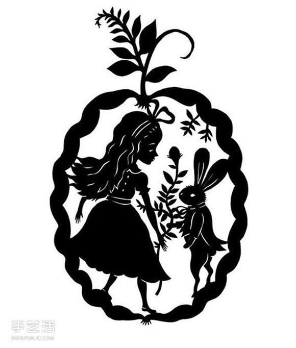 Elsa Mora剪紙作品欣賞 細(xì)膩靜謐的童話世界 -  rpnrmr.com