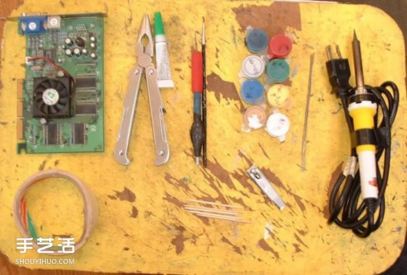 電路板電子元件變廢為寶 DIY手工制作小蜘蛛 -  rpnrmr.com
