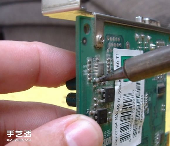 電路板電子元件變廢為寶 DIY手工制作小蜘蛛 -  rpnrmr.com