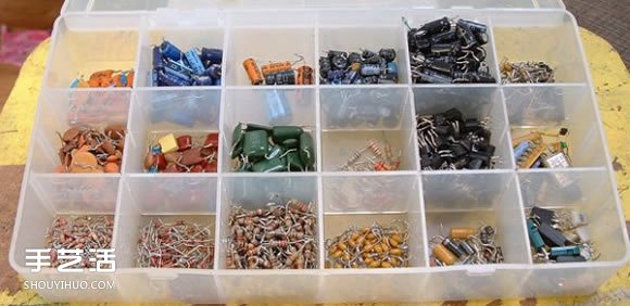 電路板電子元件變廢為寶 DIY手工制作小蜘蛛 -  rpnrmr.com