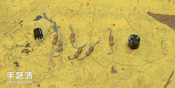 電路板電子元件變廢為寶 DIY手工制作小蜘蛛 -  rpnrmr.com